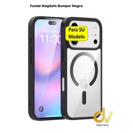 iPhone 17 Pro Funda Bumper Magsafe Negro