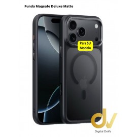 Funda iPhone 17 Pro Magsafe Deluxe Matte Negro