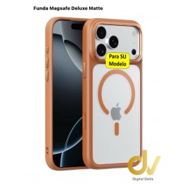 Funda iPhone 17 Magsafe Deluxe Matte Naranja