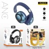 Casco ANC High BASS Bluetooth  NC70 Azul
