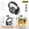 Casco ANC High BASS Bluetooth  NC70 Negro