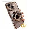 Funda iPhone 17 Pro max MagSafe Diamonds Ring Negro