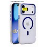 Funda iPhone 17 Pro Max Magsafe HARD Cam Metalic Azul
