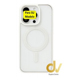 Funda iPhone 16 PRO MAX  MagSafe Bumper BLANCO