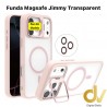 Funda iPhone 17 Magsafe Jimmy Transparent ROSA