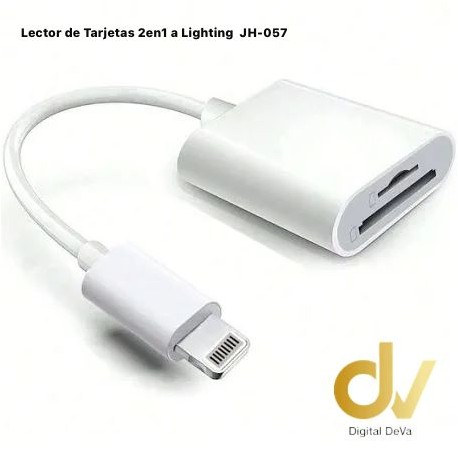 Lector de Tarjetas 2en1 a Lighting  JH-057