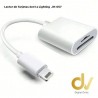 Lector de Tarjetas 2en1 a Lighting  JH-057