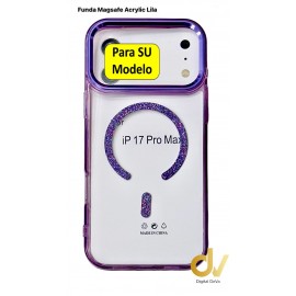iPhone 17 PRO MAX Funda Magsafe Acrylic LILA