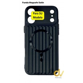 iPhone 17 Funda Magsafe Satin NEGRO