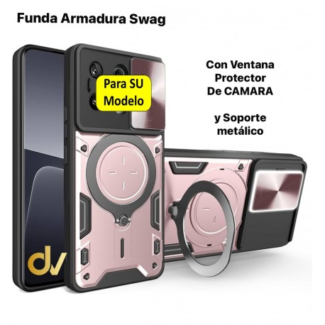 Funda iPhone 17 Air Armadura Swag ROSA