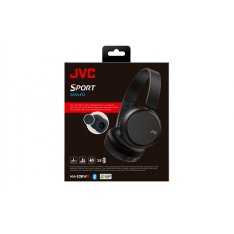 Casco JVC Bluetooth S36WS Negro