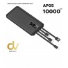 Batería Externa Aulex 10000mAh AP05  4en1
