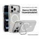 Funda 17 MAGSAFE Acrylic HARD Silver Transparent