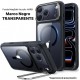 Funda 16 Pro MAGSAFE Acrylic HARD NEGRO