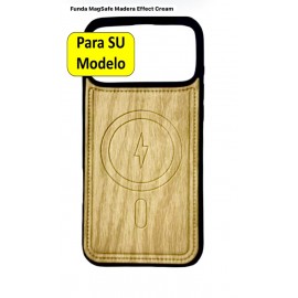 Funda 17 PRO MAX Magsafe Efecto Madera PINO