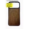 Funda 17 PRO Magsafe Efecto Madera WENGUE
