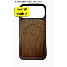 Funda SAMSUNG A07 Magsafe Efecto Madera WENGUE