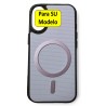 Funda 16 PRO MAX Magsafe Batwaal LILA